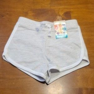 Girl's Solid Speckled Dolphin Shorts 24 Months